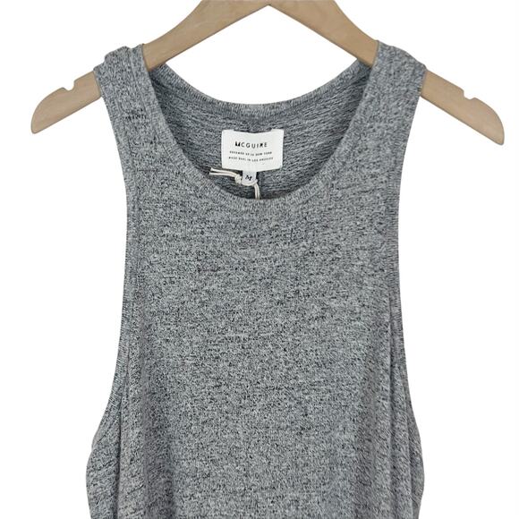 McGuire Le Club Drop Waist Mini Tank Dress in Heather Gray Size Medium NWT - Picture 5 of 9